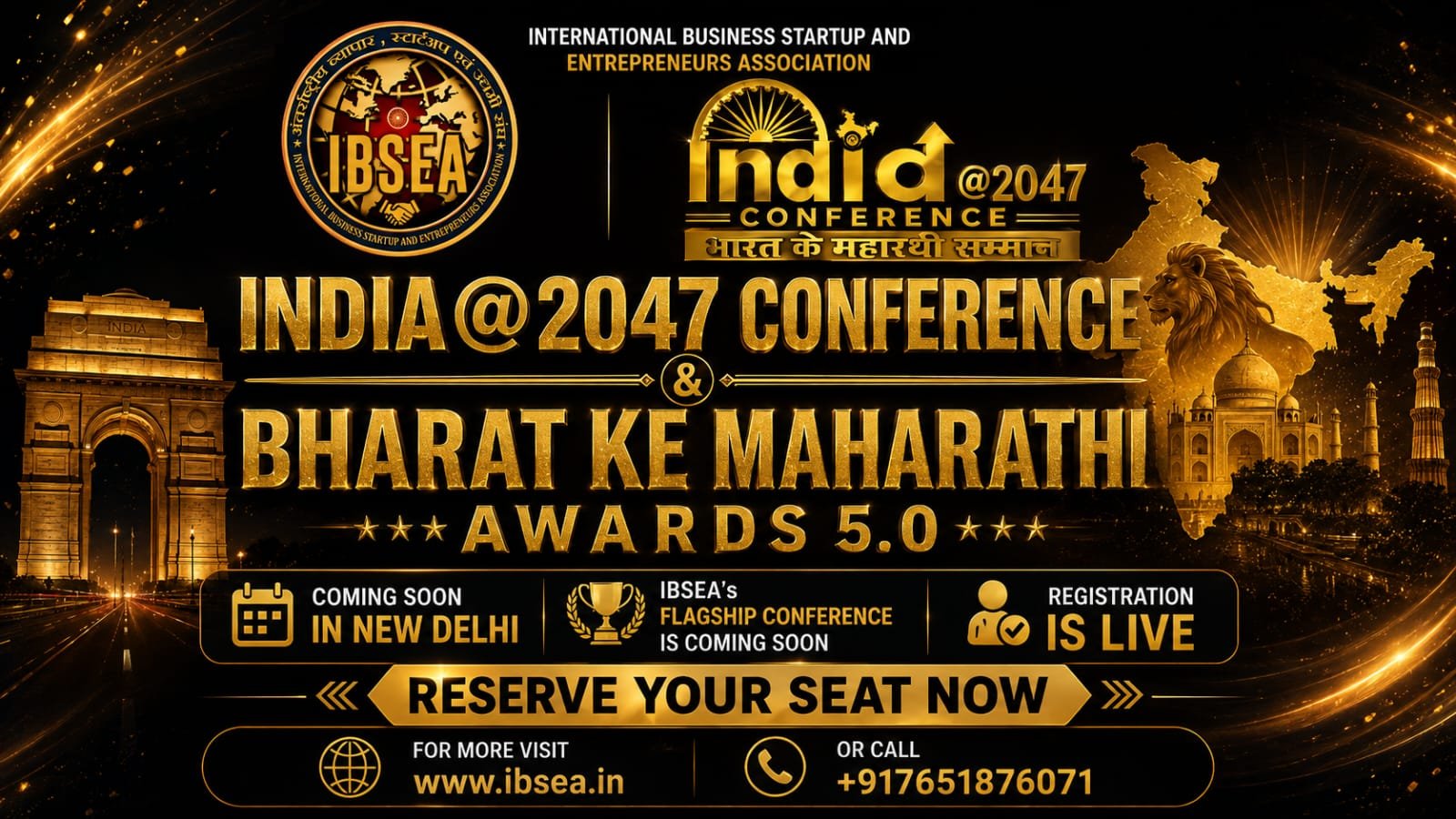 INDIA @2047 CONFERENCE & BHARAT KE MAHARATHI AWARDS 5.0