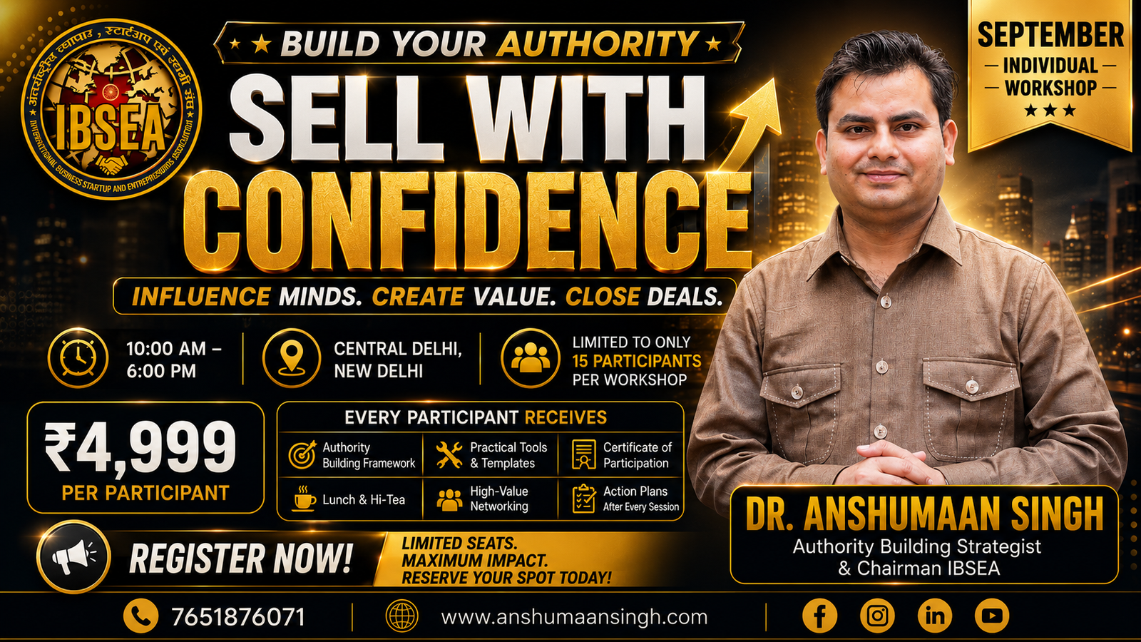 SELL WITH CONFIDENCE