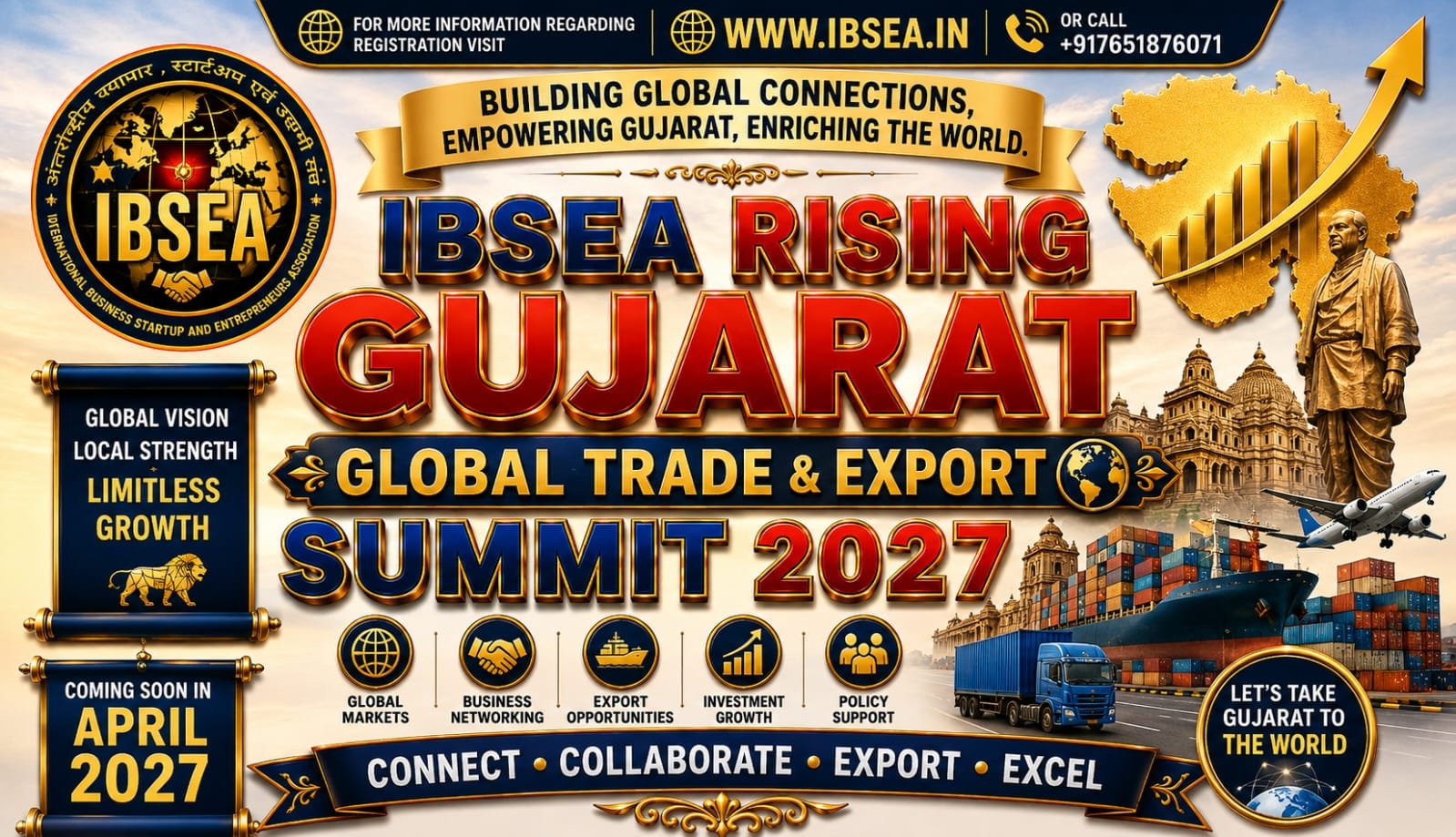 RISING GUJARAT GLOBAL TRADE & EXPORT SUMMIT 2027
