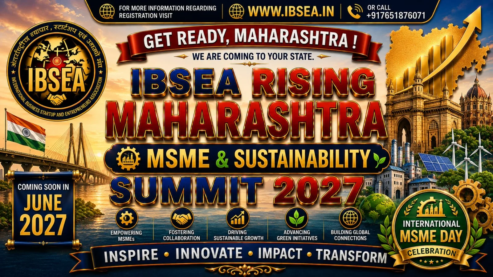 RISING MAHARASHTRA MSME & SUSTAINABILITY SUMMIT 2027