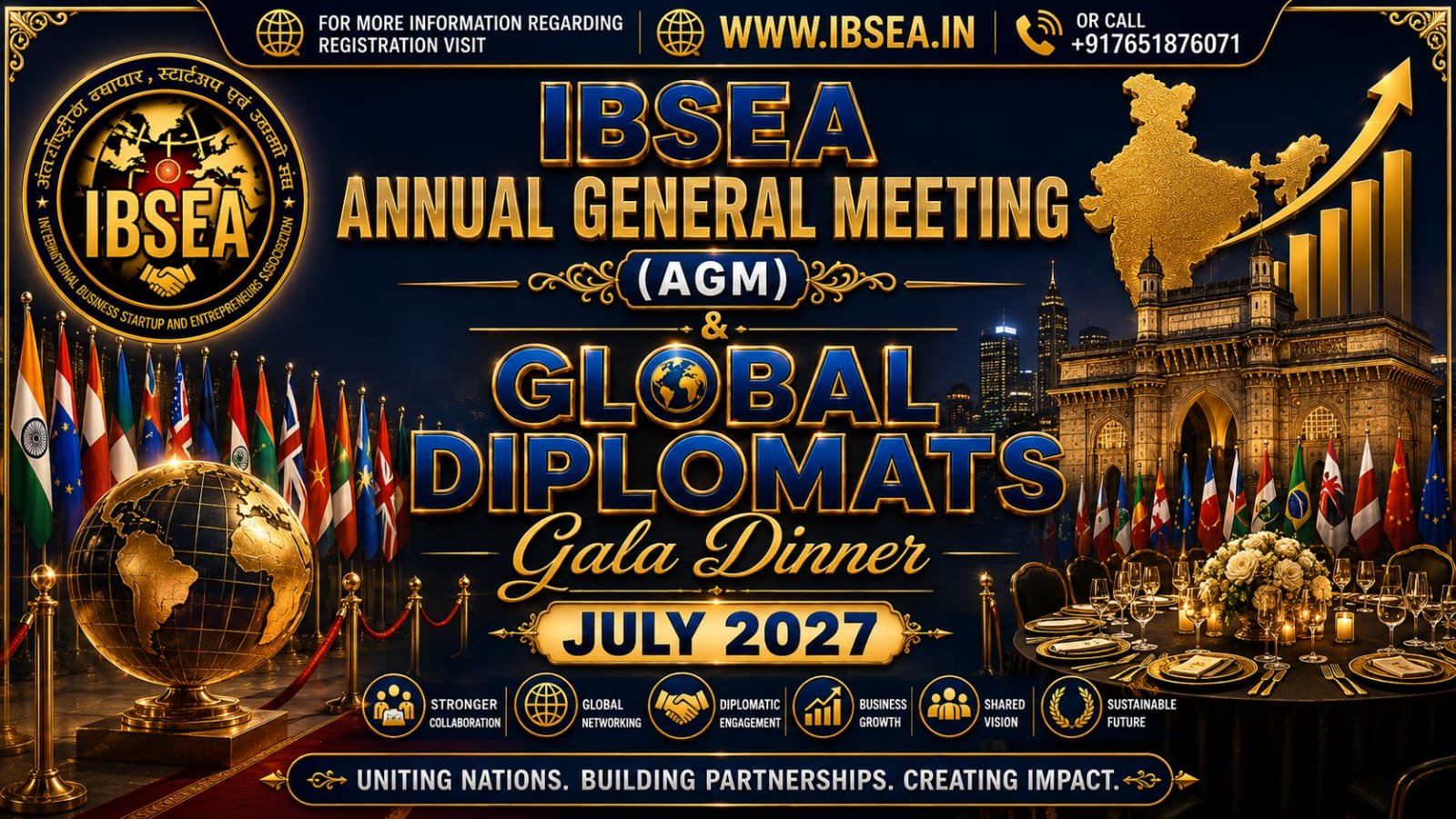 ANNUAL GENRAL MEETING & GLOBAL DIPLOMATS GALA DINNER 2027