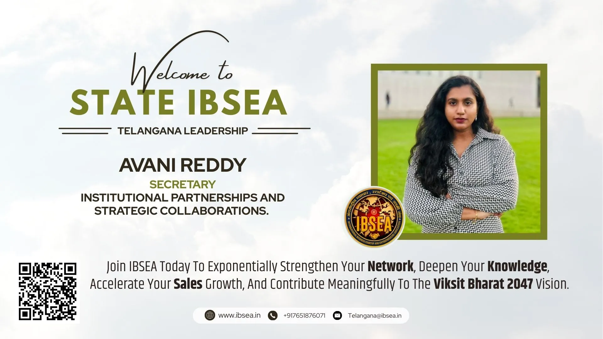 Appointment Letter : Dear Ms. Avani Reddy, It Is With Great Pleasure That We Formally Appoint You  As Secretary