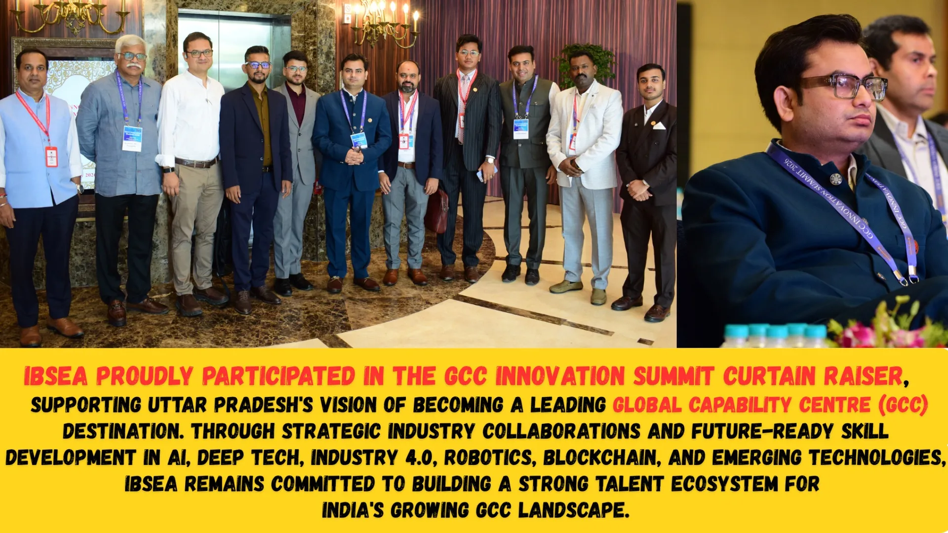 IBSEA proudly participated in the GCC Innovation Summit Curtain Raiser